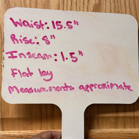 Rag & Bone jean shorts low rise camouflage green size 27 - Picture 10 of 10